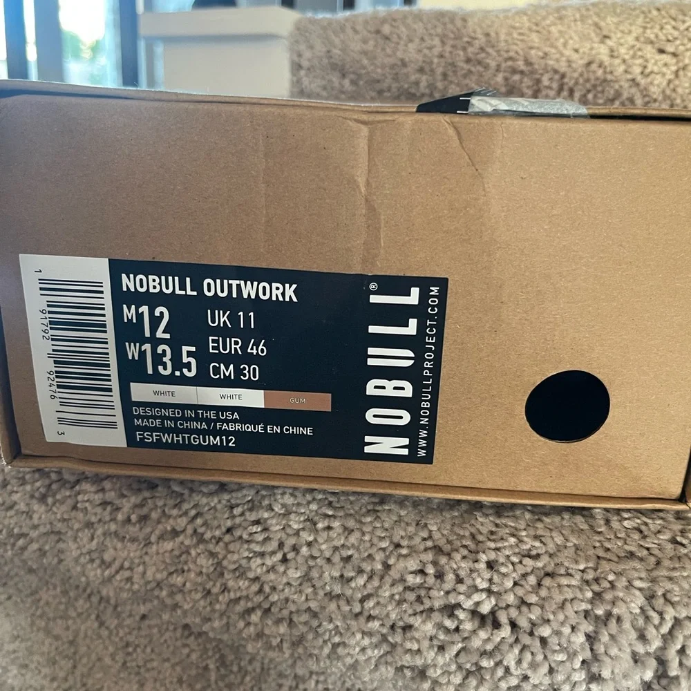 No Bull White Gum Shoe Sneakers